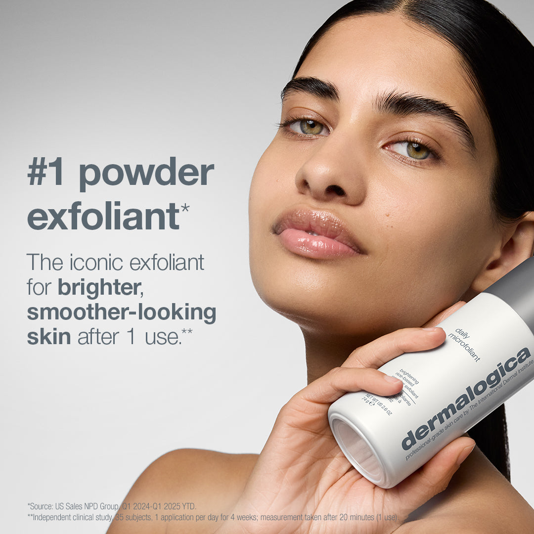 pro ritual: exfoliate + glow (1 full size + 2 skincare tools)