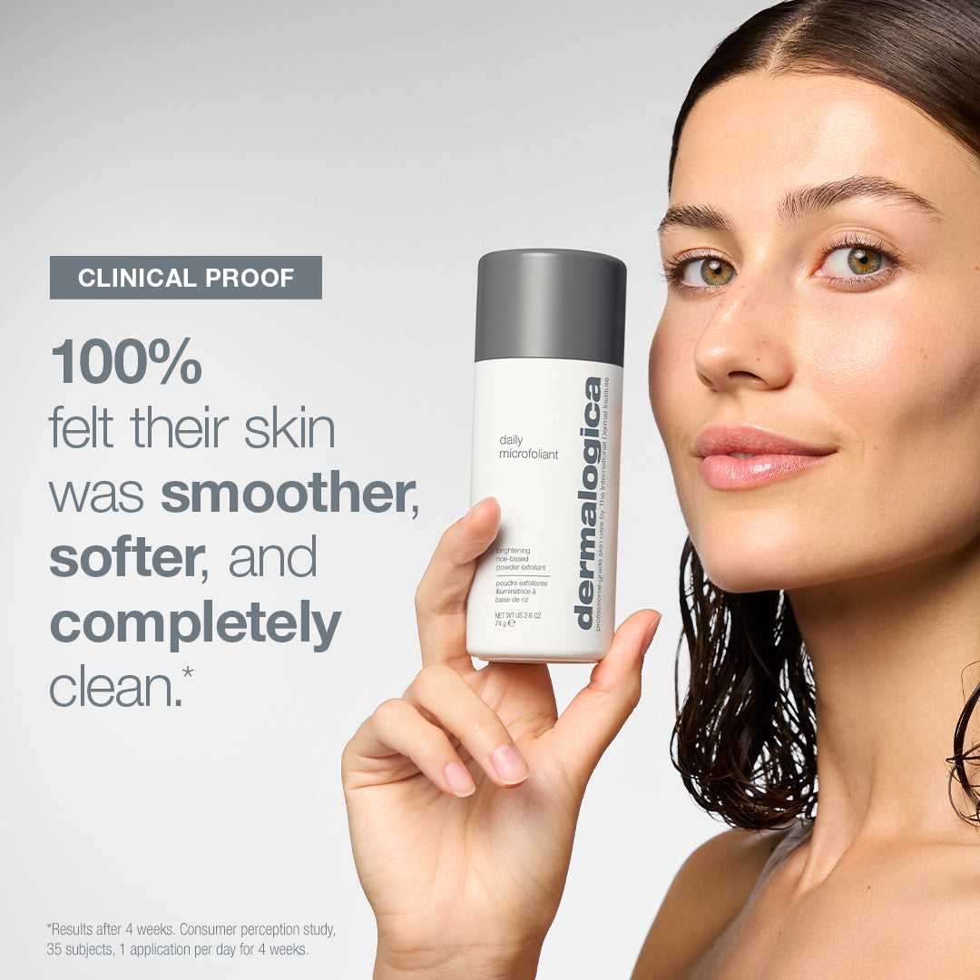 pro ritual: exfoliate + glow (1 full size + 2 skincare tools)