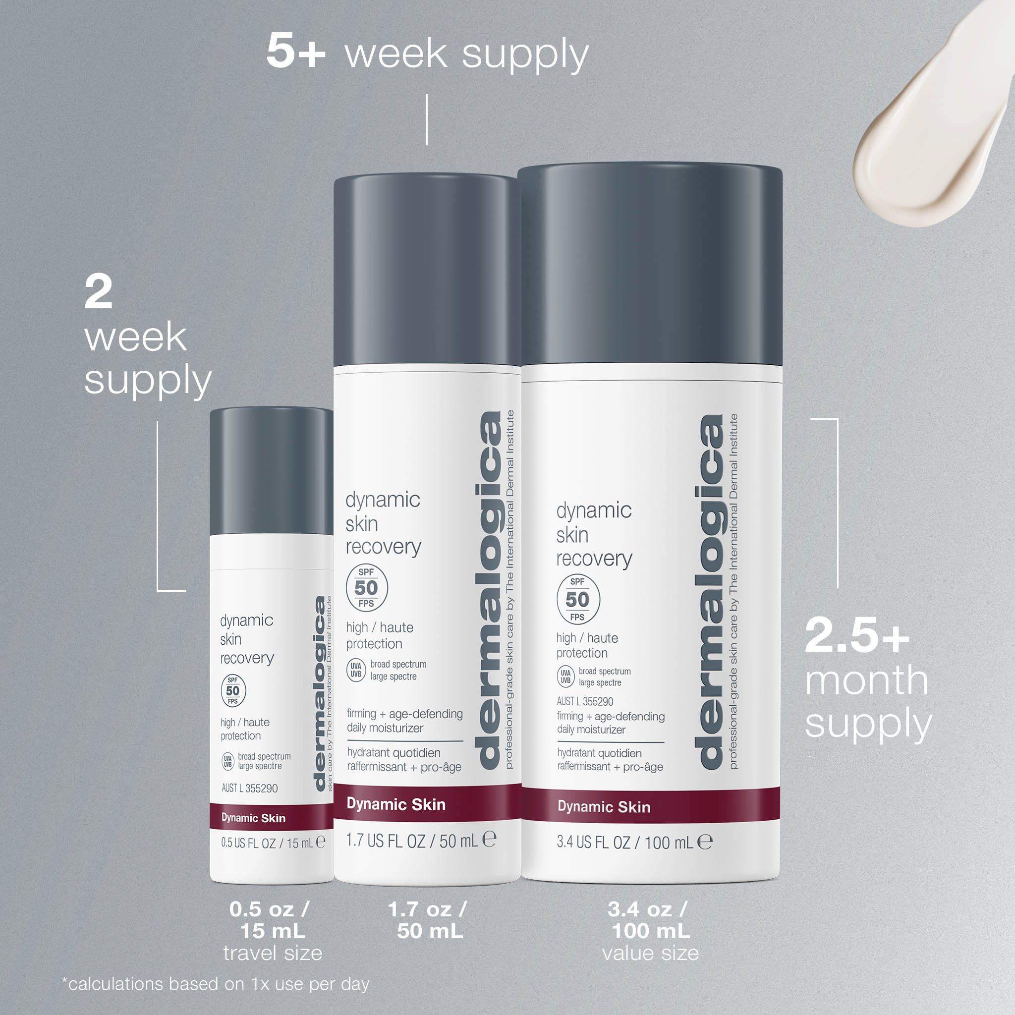 dynamic skin recovery spf50 moisturiser