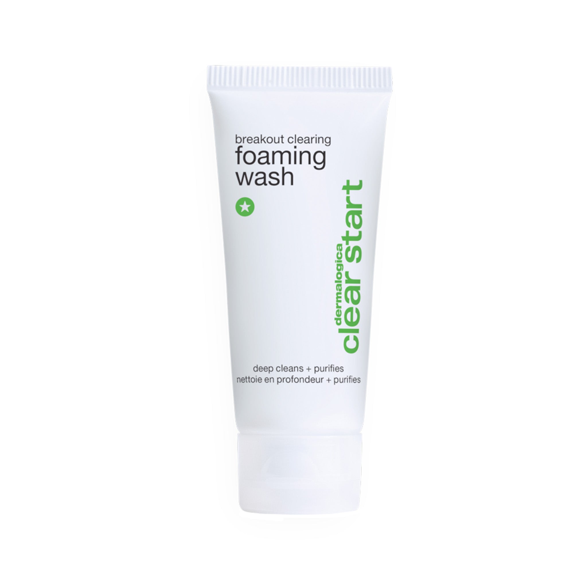 breakout clearing foaming wash mini (15ml)